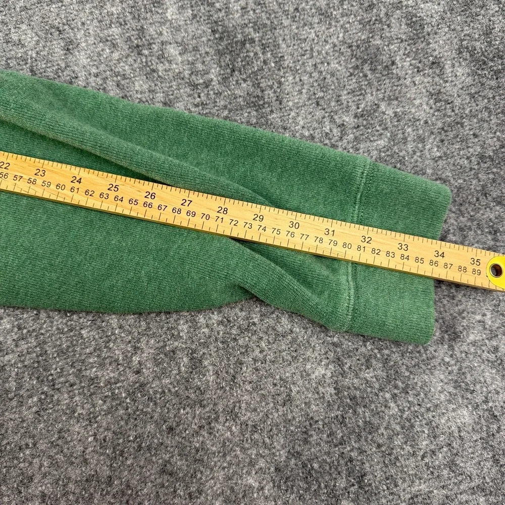Vintage Polo Ralph Lauren Quarter Zip Sweater Mens XXL Green Cotton Pony Preppy